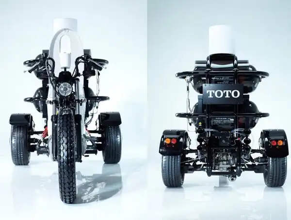 TOILET BIKE NEO – японский мотоцикл-унитаз в поддержку биогаза