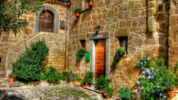 Итальянские дворики