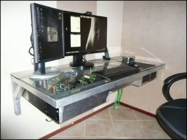 Компьютерный стол своими руками