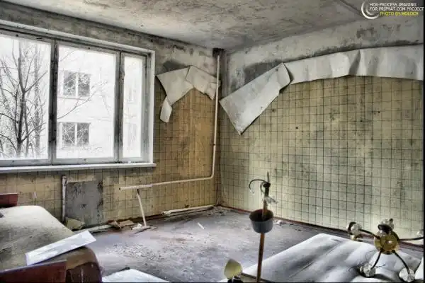 Фото Припяти в HDR обработке