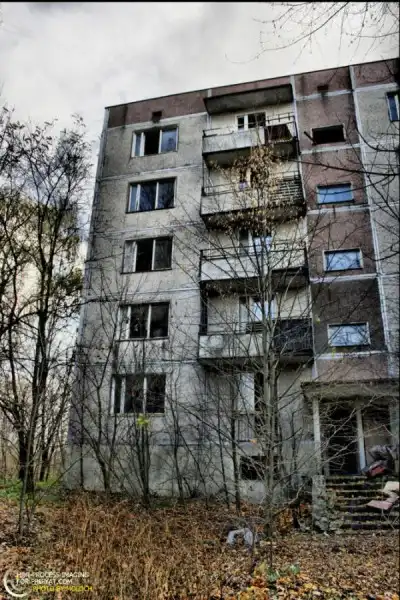 Фото Припяти в HDR обработке