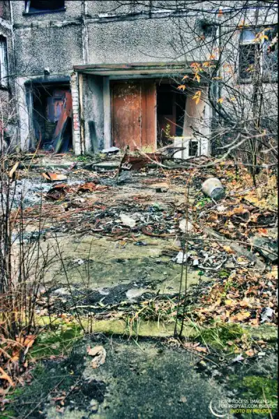 Фото Припяти в HDR обработке