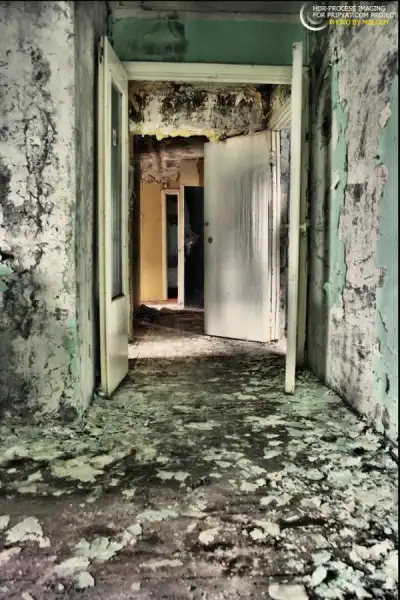 Фото Припяти в HDR обработке