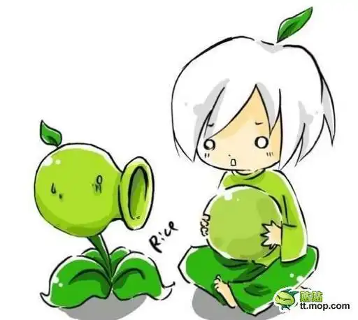 Зомби против растений. Anime - Style.
