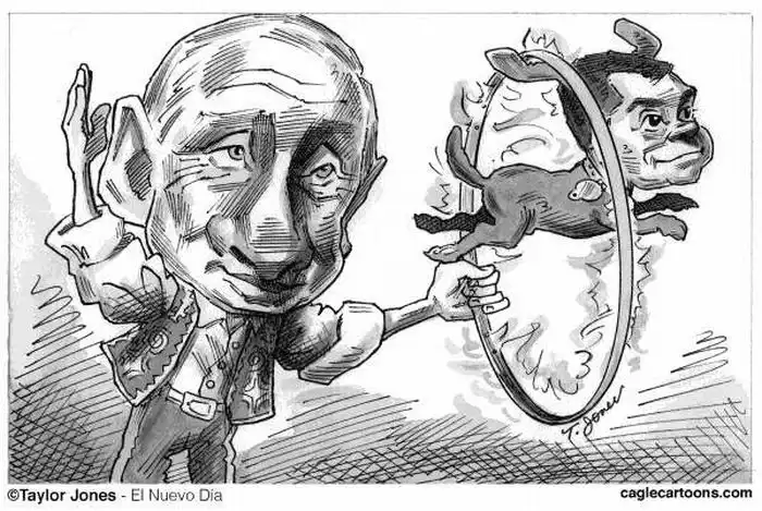 Иностранные карикатуры на наши выборы Иностранные карикатуры на наши выборы