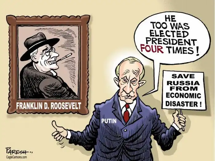 Иностранные карикатуры на наши выборы Иностранные карикатуры на наши выборы