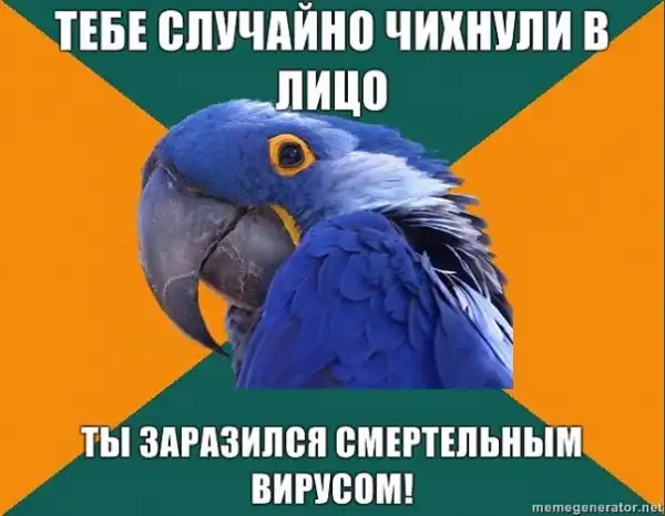 Попугай Параноик (Paranoid Parrot)