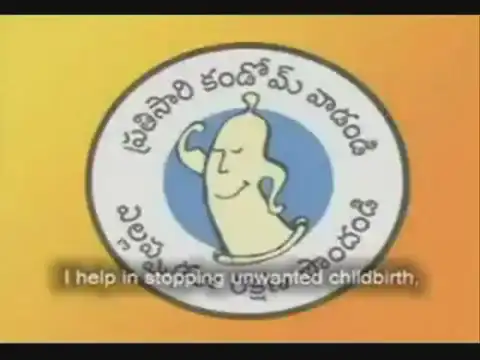 Поющие презервативы (индийская социальная реклама)