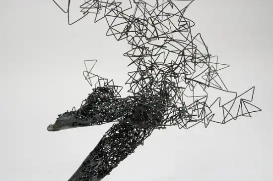 Потрясающие проводные скульптуры