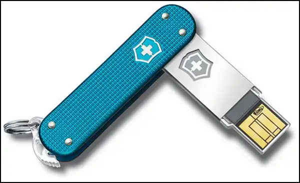 Швейцарские ножи с USB-флешками