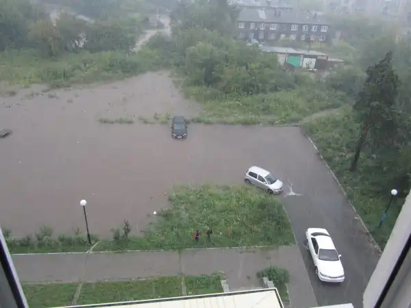 Потоп после дождя