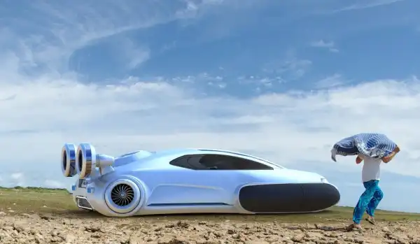 Volkswagen Aqua - автомобиль на воздушной подушке