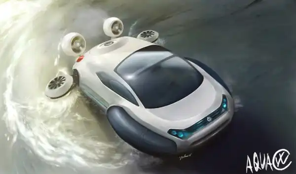 Volkswagen Aqua - автомобиль на воздушной подушке