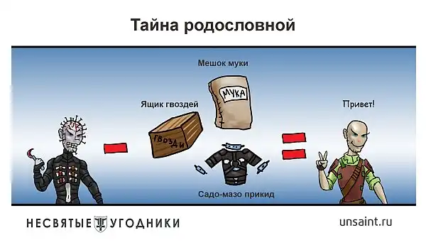 Несвятые угодники.Комикс.Часть 2