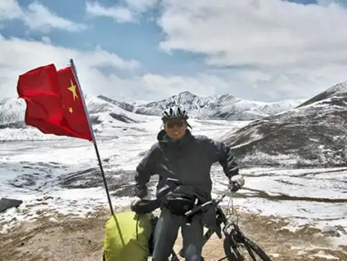 Зенг Шенг из Шанхая пересёк Евразию на велосипеде