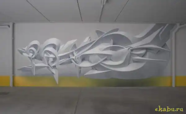 Объемные граффити