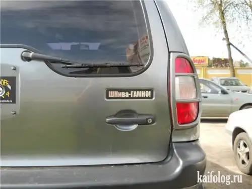 Прикольные надписи на авто. (50 фото)