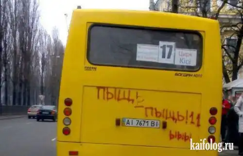 Прикольные надписи на авто. (50 фото)