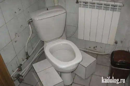 Чисто русские сортиры. (50 фото)