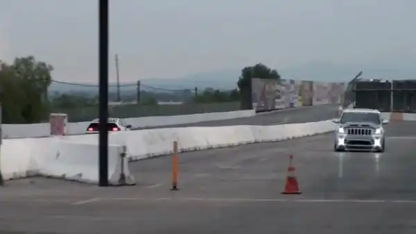 720hp 7.0L VORTECH Supercharged Jeep in action!