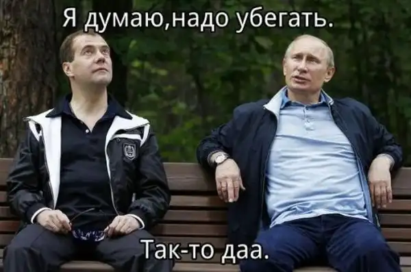 Смешные фотографии в стиле: "Я думаю, надо убегать!"