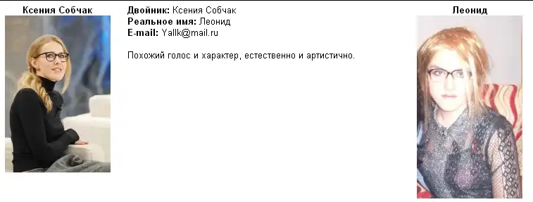 Адский сайт двойников Адский сайт двойников