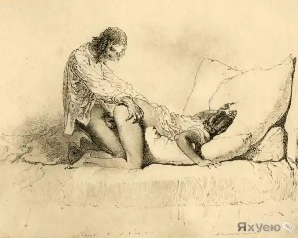 Эротика Михаила Зичи.