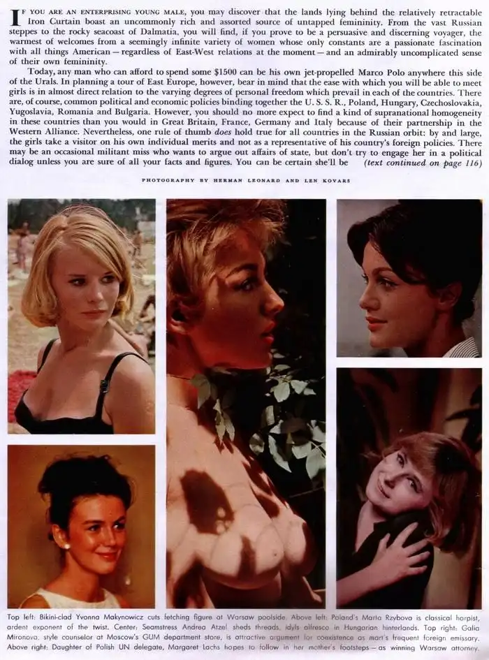 Советские девушки в Playboy