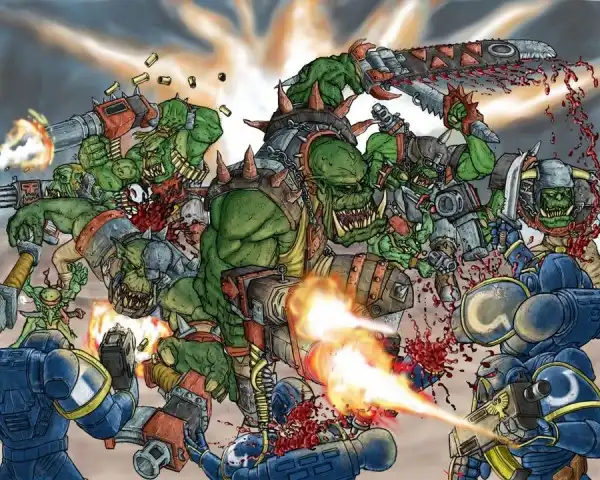 WAAAGH!!!  Подборка орков сорокотысячника