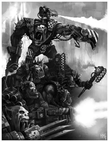 WAAAGH!!!  Подборка орков сорокотысячника