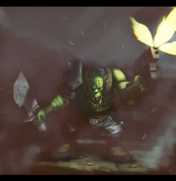 WAAAGH!!!  Подборка орков сорокотысячника