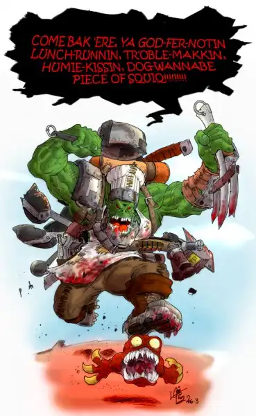 WAAAGH!!!  Подборка орков сорокотысячника