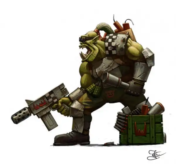 WAAAGH!!!  Подборка орков сорокотысячника