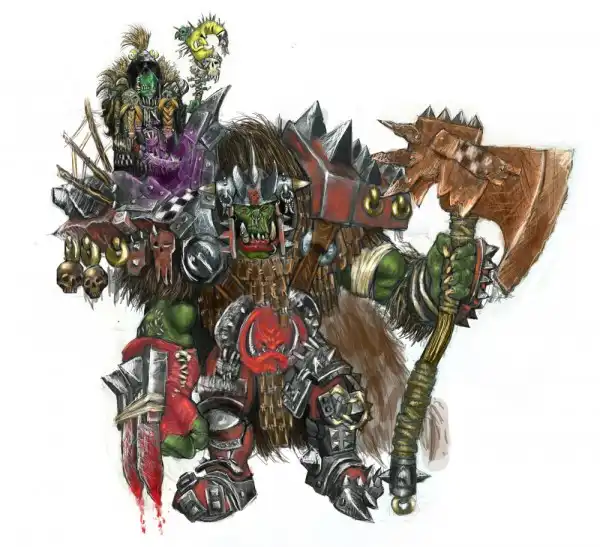 WAAAGH!!!  Подборка орков сорокотысячника