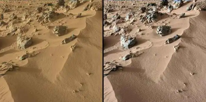 Удивительные снимки Марса