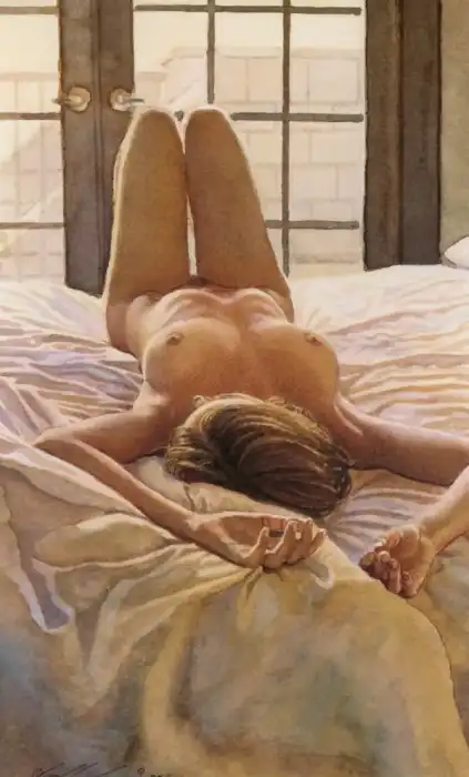 Акварельная эротика by Steve Hanks