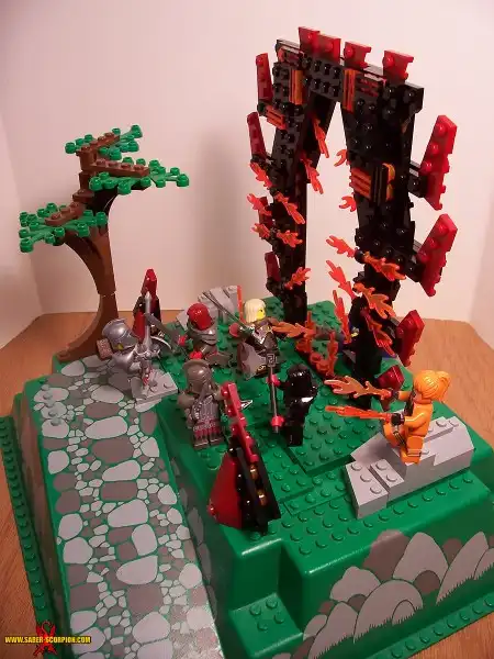 Подборка работ из LEGO в стиле различных игровых вселенных (часть 2).