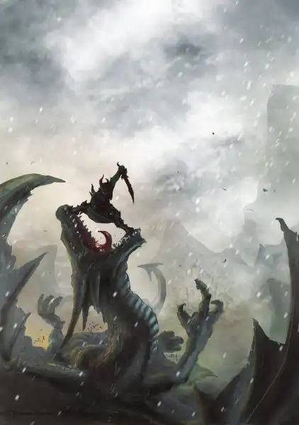 Fan art по игре TES V