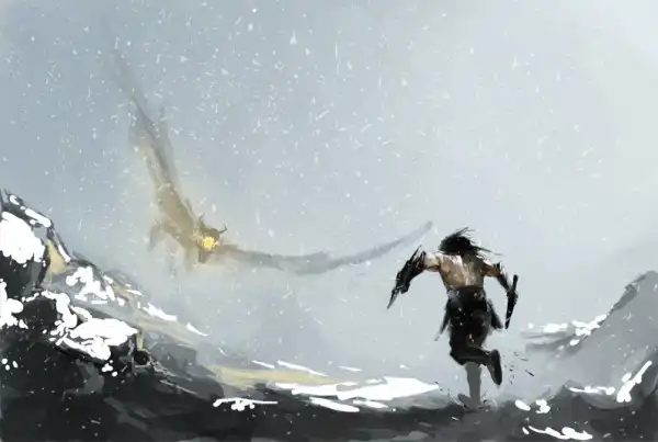 Fan art по игре TES V
