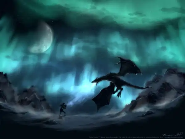 Fan art по игре TES V