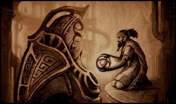 Fan art по игре TES V