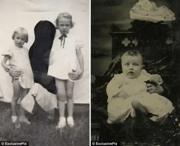 Фотографы раскрыли тайну старинных зловещих фото с безликими женщинами