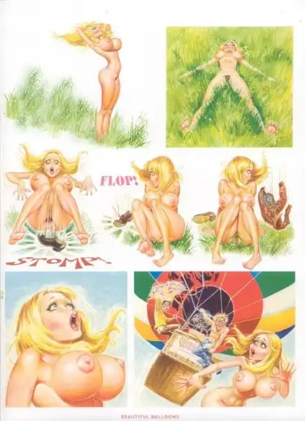 Эротические комиксы про блондинку долли.