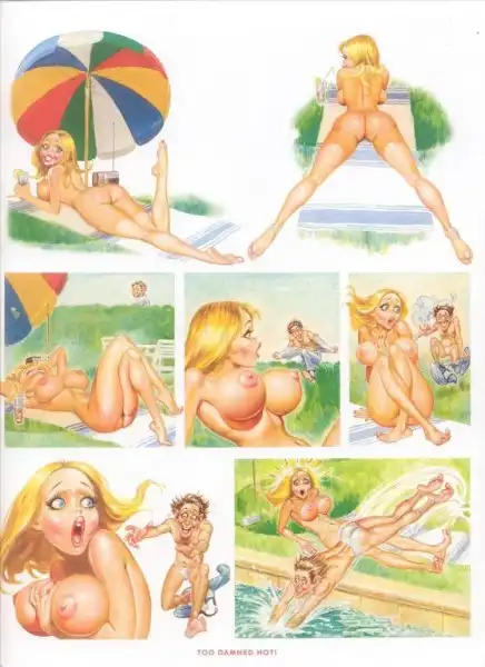Эротические комиксы про блондинку долли.