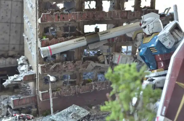 Сборные модели роботов Gundam .Часть 5.Diorama