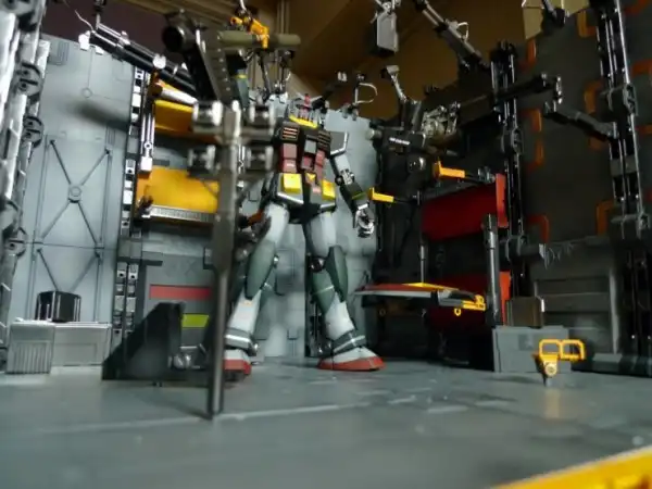 Сборные модели роботов Gundam .Часть 5.Diorama