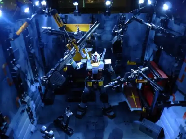 Сборные модели роботов Gundam .Часть 5.Diorama