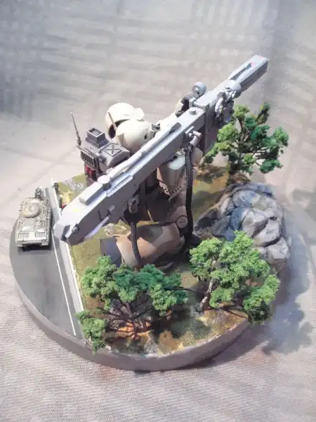 Сборные модели роботов Gundam .Часть 5.Diorama