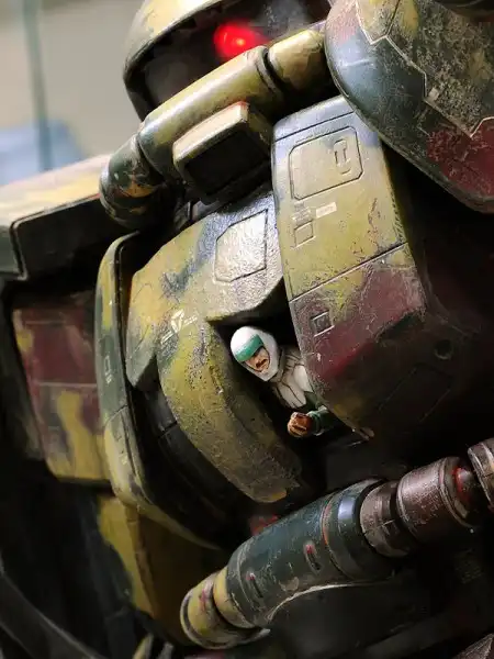 Сборные модели роботов Gundam .Часть 5.Diorama