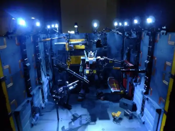 Сборные модели роботов Gundam .Часть 5.Diorama